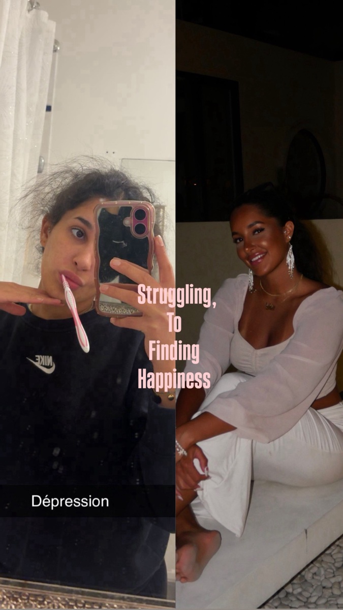 From struggling with depression to finding happiness