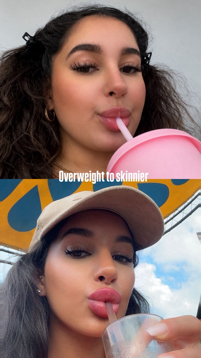 From overweight to slimmer
